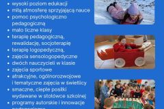 Blue and Orange Modern School Admission Flyer Potrait  - 1